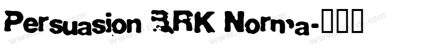 Persuasion BRK Norma字体转换